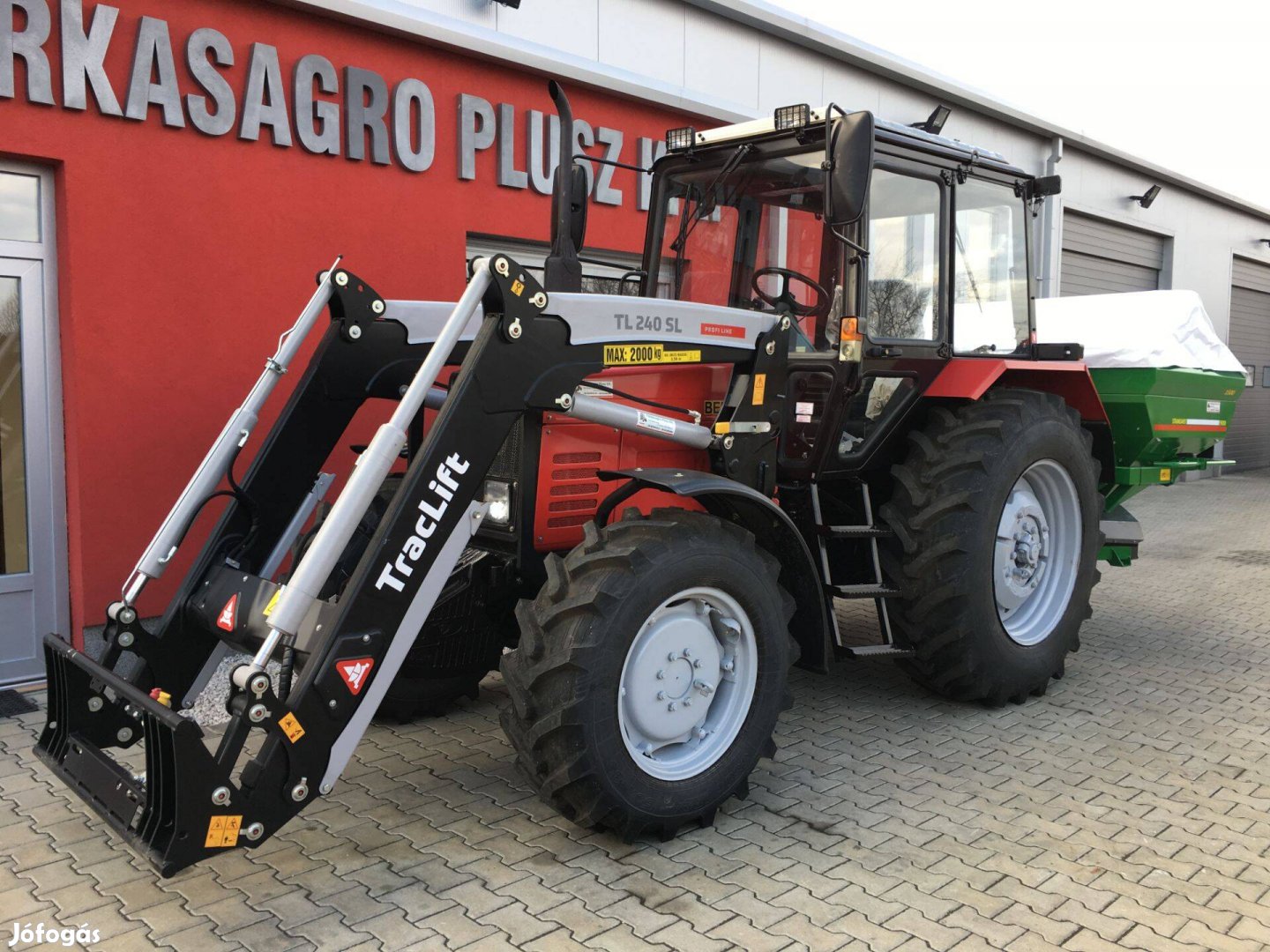 TRAC LIFT 240 SL új homlokrakodó MTZ traktorra készletről !