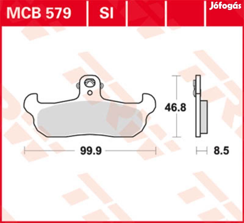 TRW Lucas fékbetét MCB579