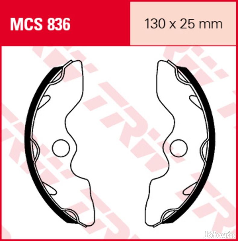 TRW Lucas fékpofák MCS836