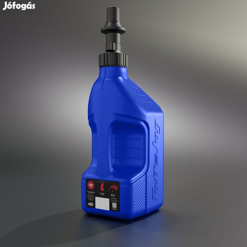 TUFF JUG 2,5G/10L kék Tuff Jug fekete Ripper kupakkal G3