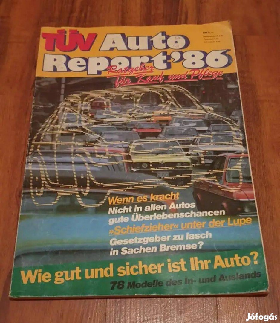 TÜV Auto Report 86 78 Modell Leírásával