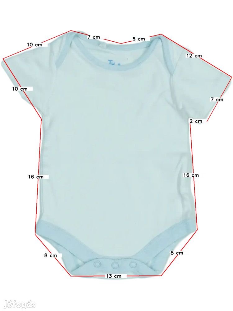TU Használt (használtabb) Fiú Rövid ujjú / ujjatlan body (Méret: 68)