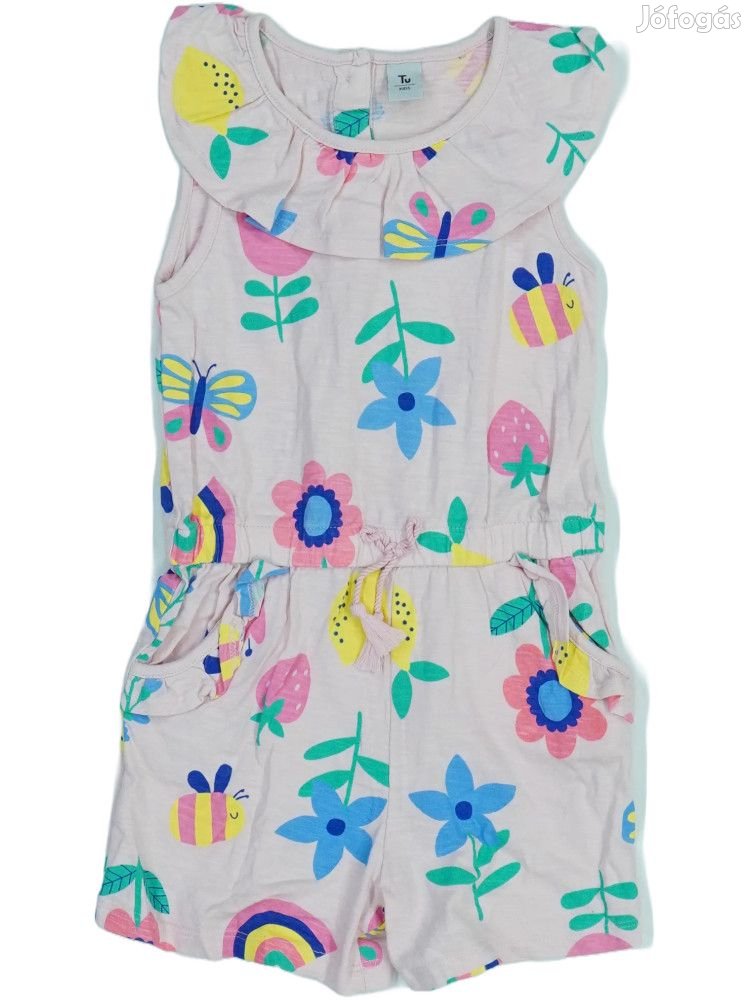 TU Használt (használtabb) Lány Playsuit / Jumpsuit (Méret: 98)