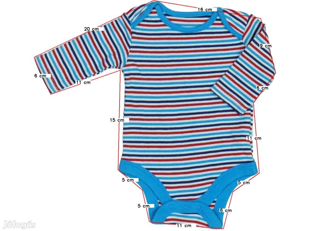 TU Használt (keveset használt) Fiú Rövid ujjú / ujjatlan body (Méret: