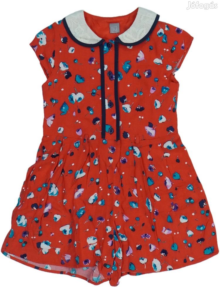 TU Használt (újszerű) Lány Playsuit / Jumpsuit (Méret: 116)
