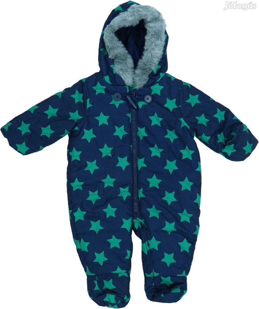 TU Új (címkés) Fiú Baby overál (Méret: 62)