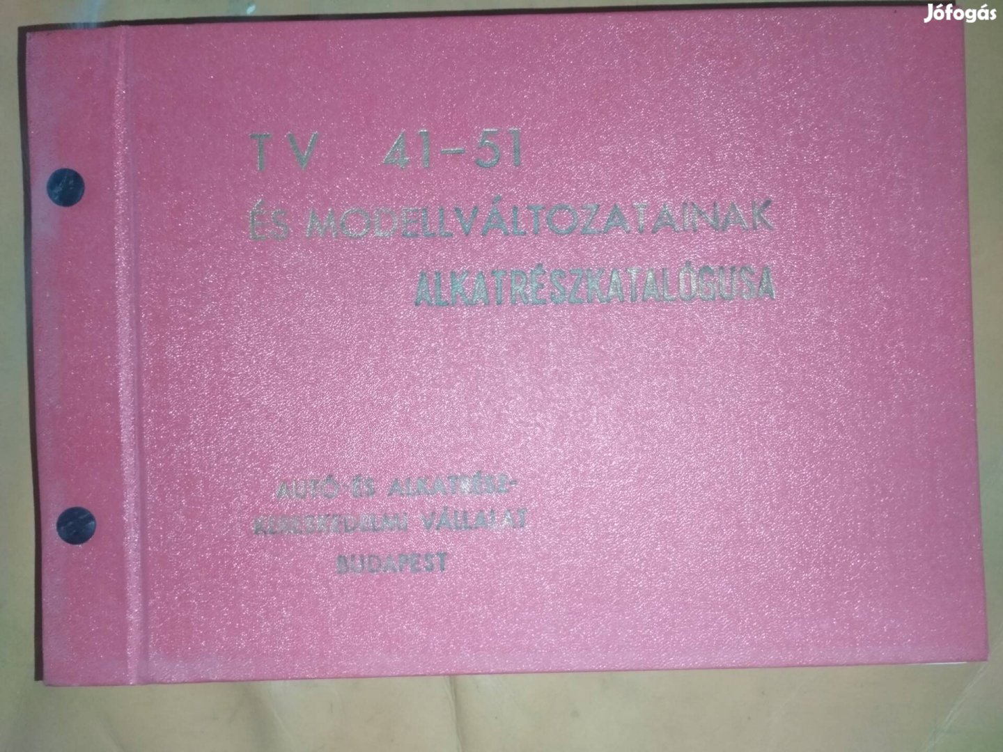 TV 41-51 és modell változatainak Alkatrész katalógusa 