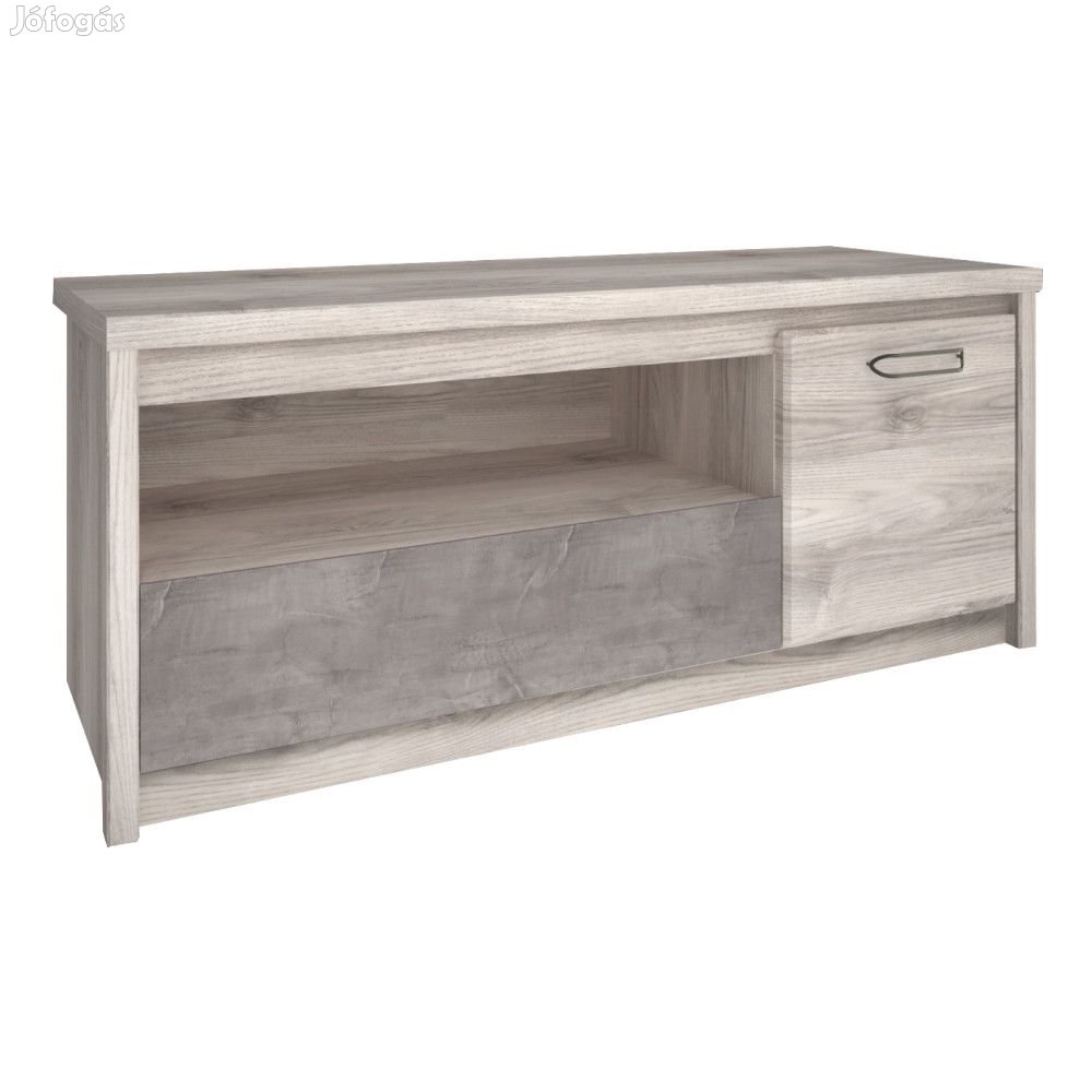 TV állvány 1D1S, nairobi gesztenye/onix, JESI NEW