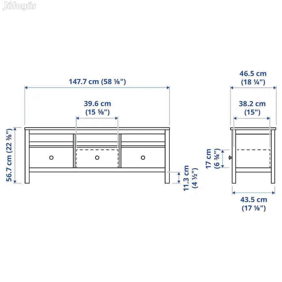 TV állvány, Ikea