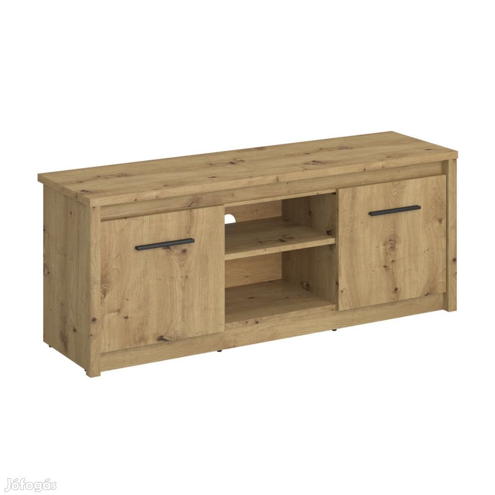 TV asztal 2D/125, artisan tölgy, AIRON