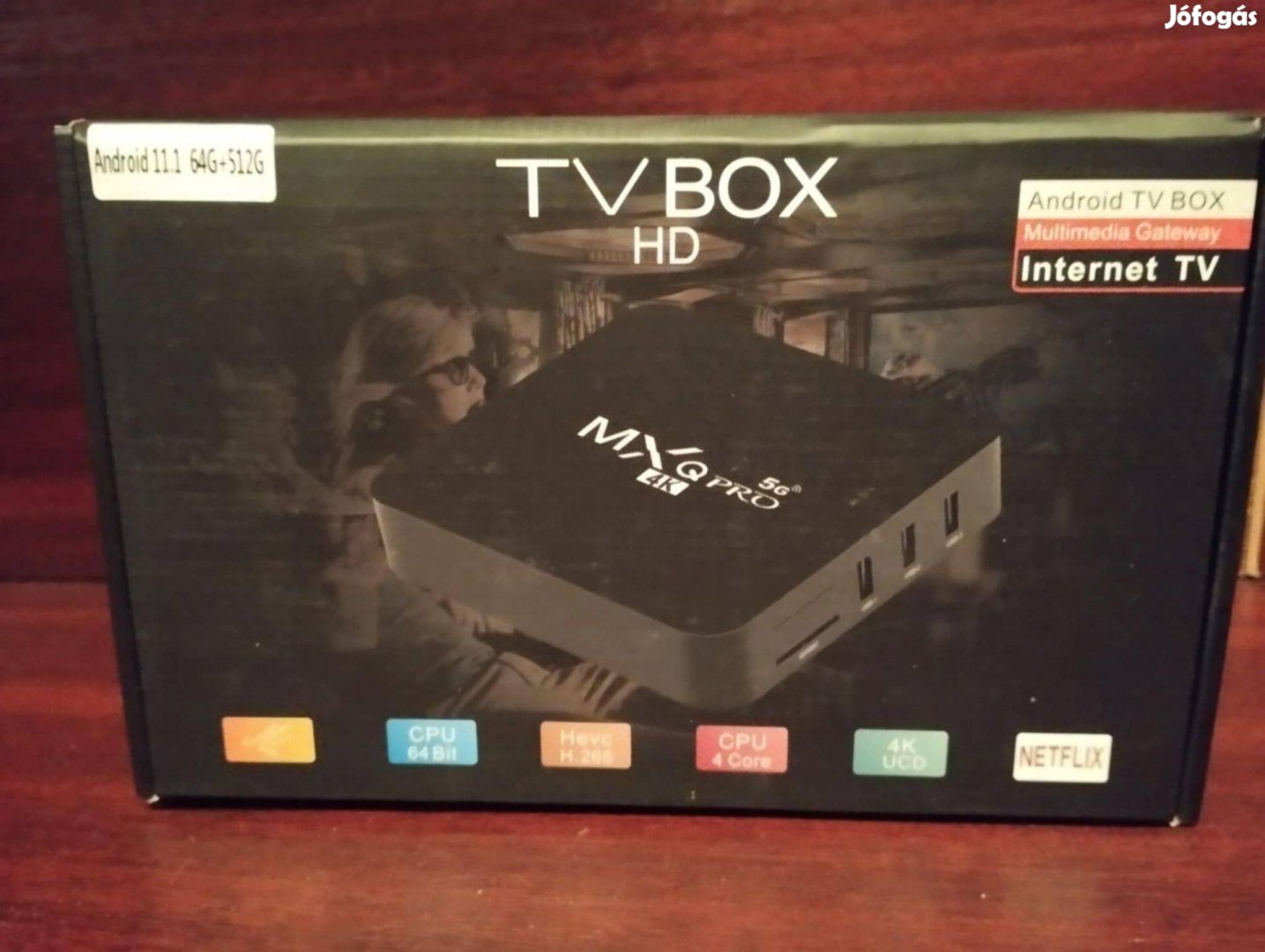 TV okosító/TV box Android 11.1 rendszerrel