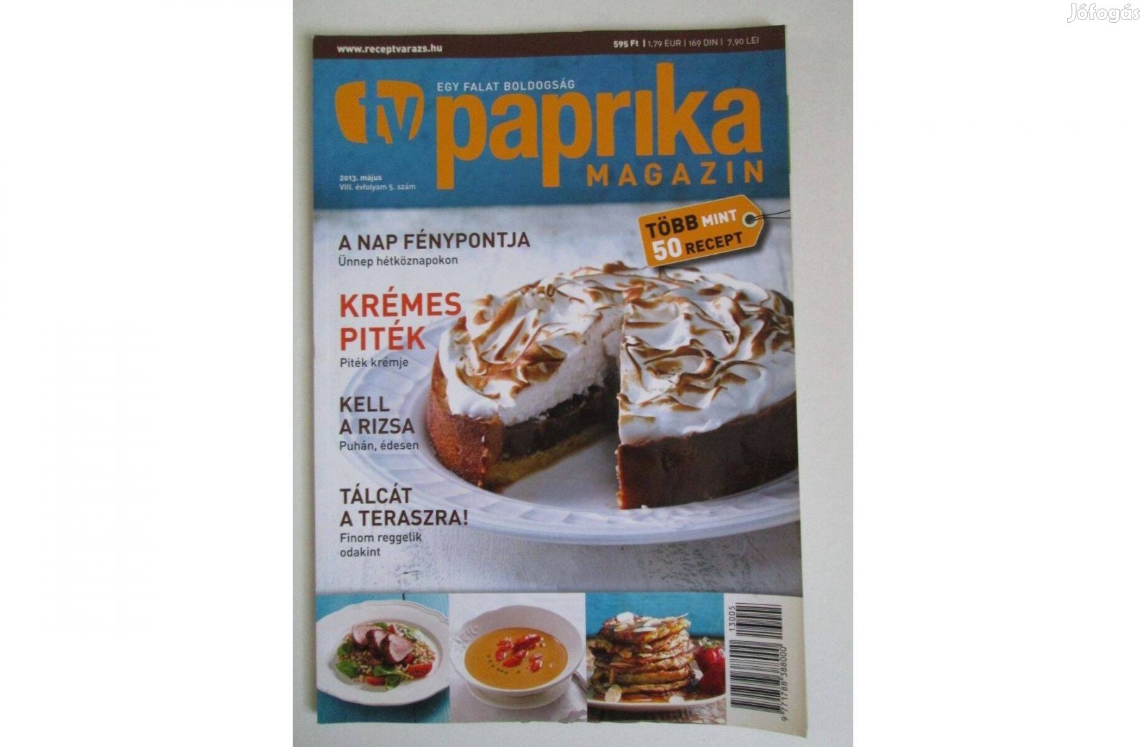TV paprika receptújságok (5db)