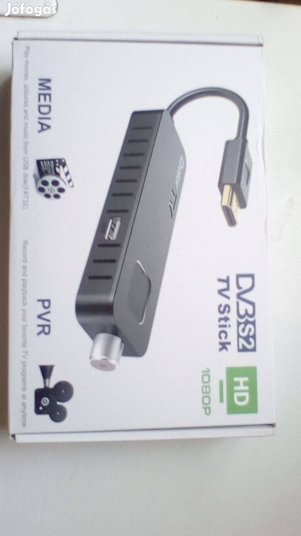 TV stick műhold vevő DVB S2 H.evc 265 ,IPTV, Média lejátszó, WIFI