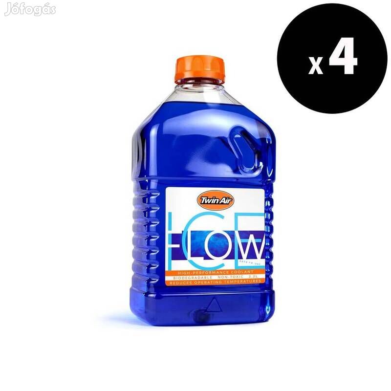 TWIN AIR Iceflow hűtőfolyadék - 2,2 literes kanna x4