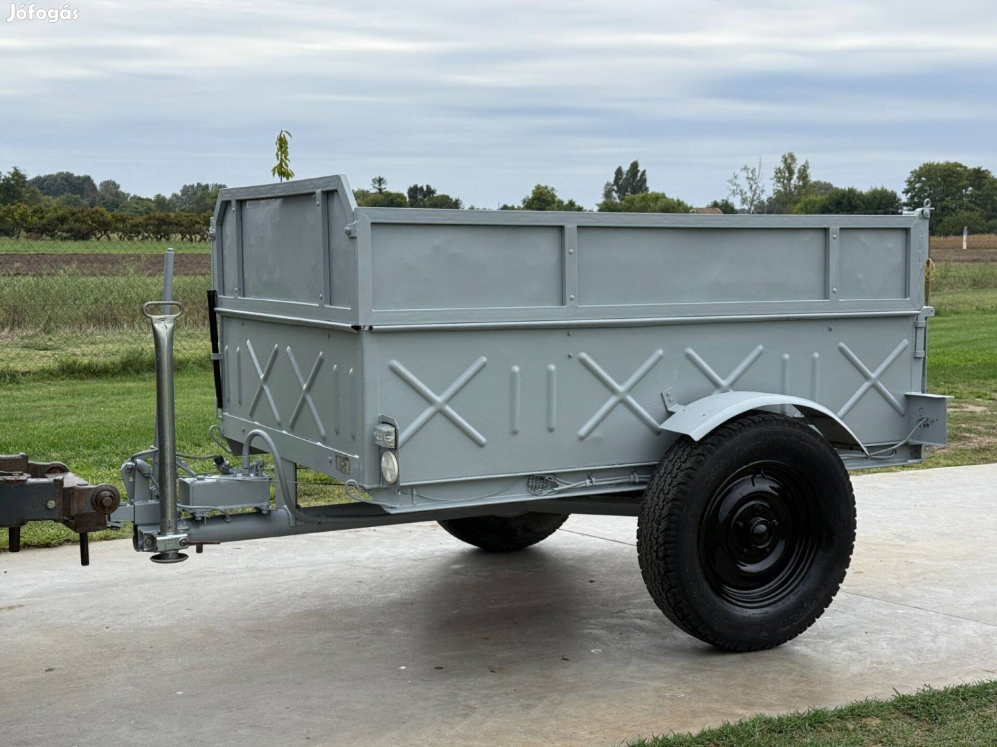 TZ4K Rába 15 Bagodi billenős pótkocsi műszakival