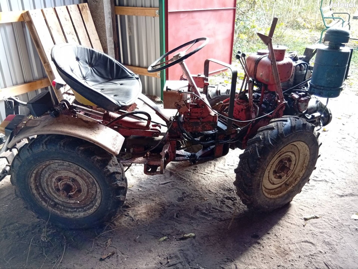 TZ4K kistraktor üzemképes állapotban 