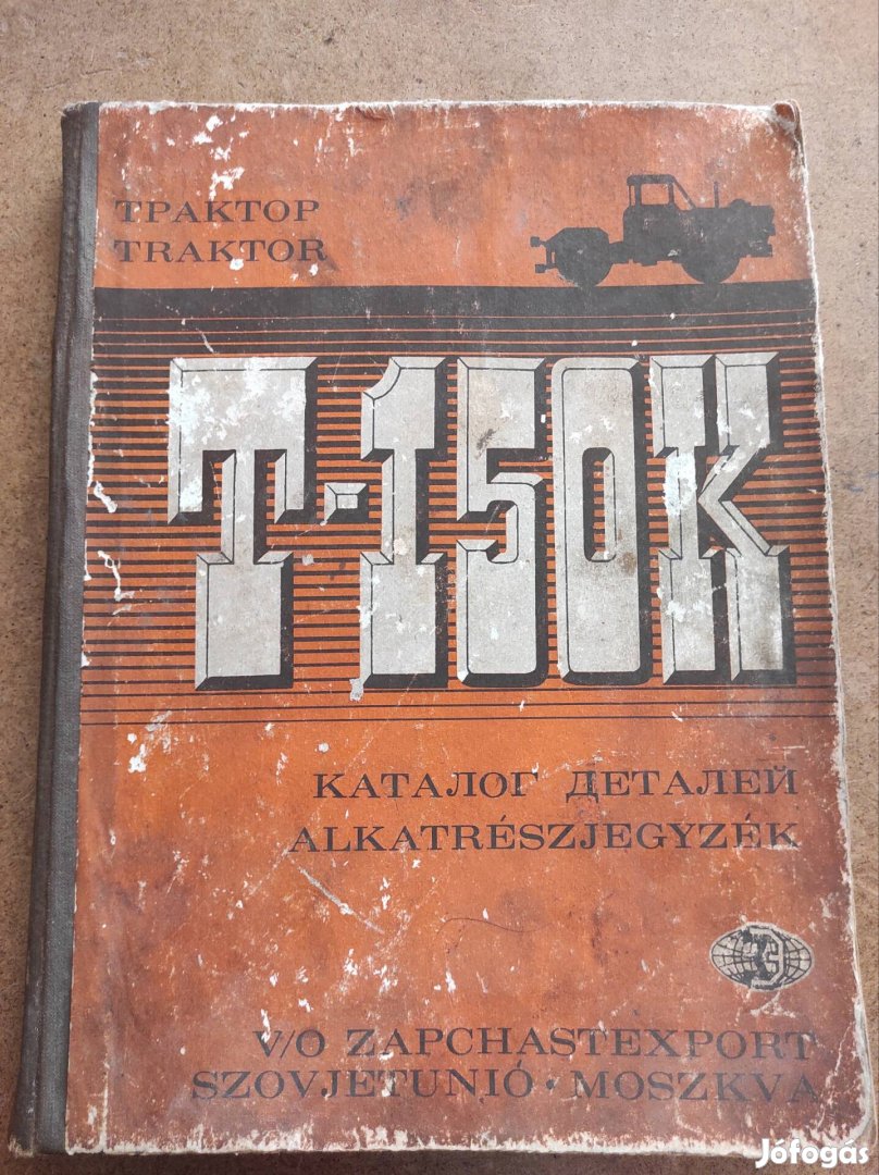 T 150K traktor alkatrészkatalógus 