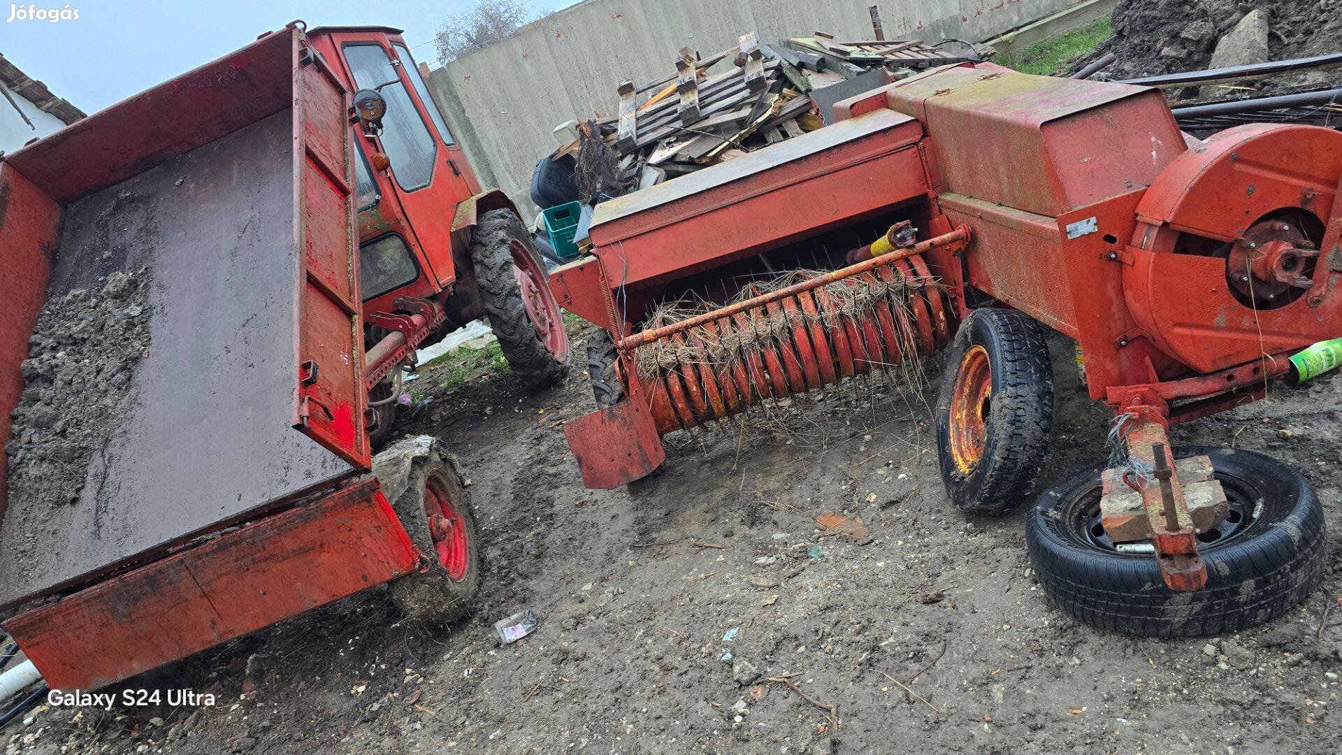 T-16M / Rendsodró/rendkezelő/ Bálázó