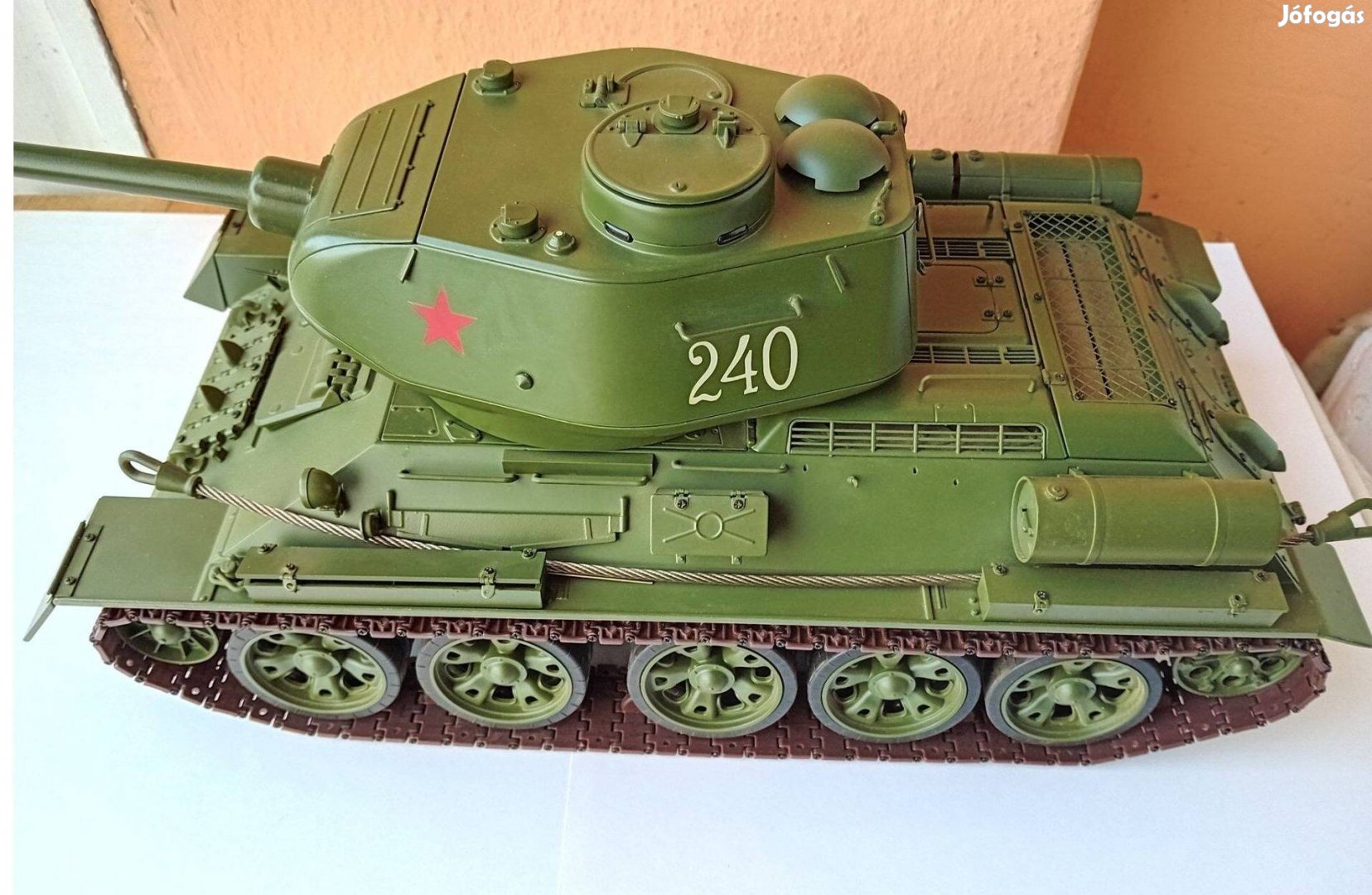 T-34 Harckocsi fem modell Eaglemoss kiadas Hossz 50cm Suly 7kg Lapszam