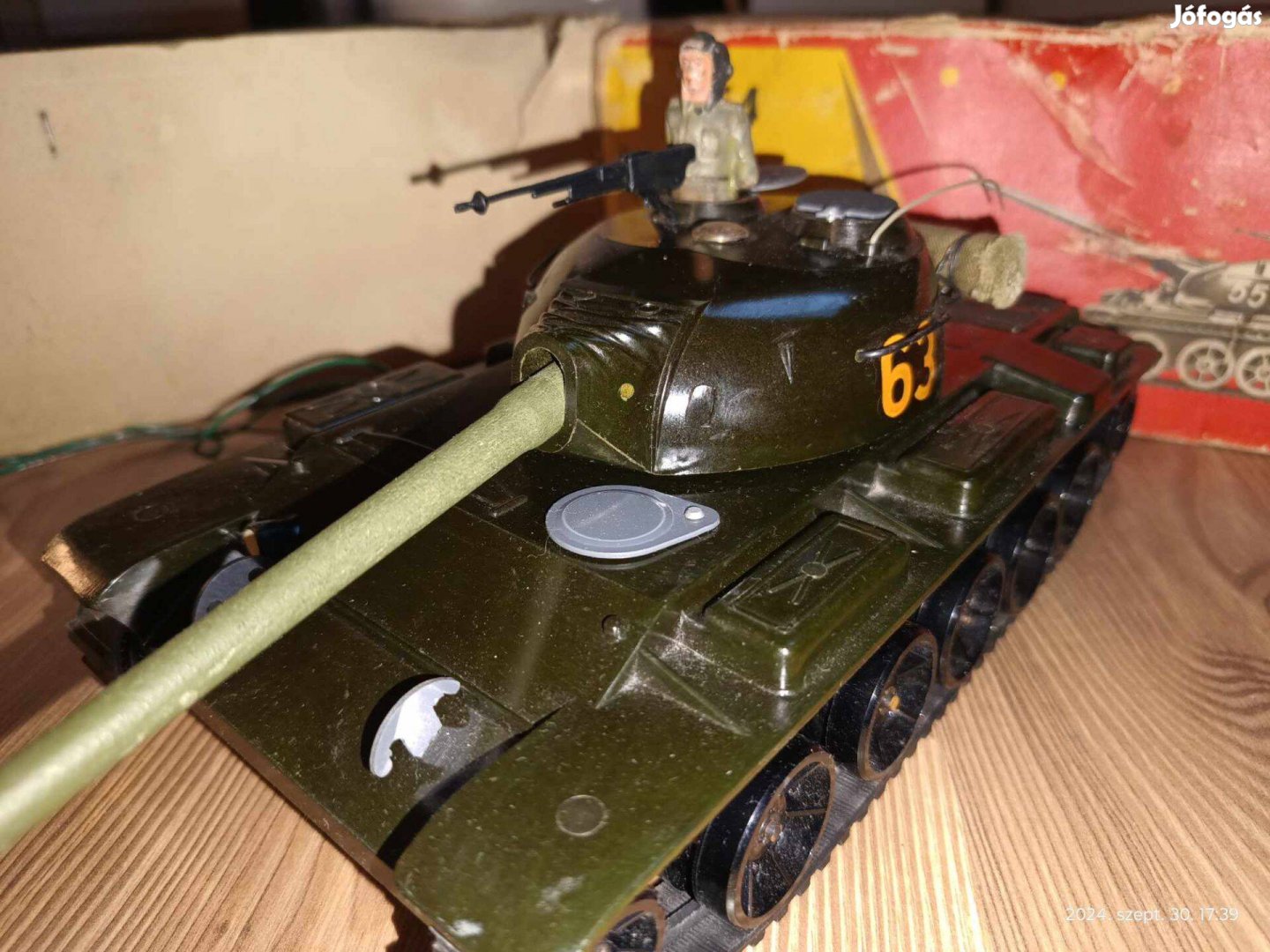 T 54 távirányítós tank DDR