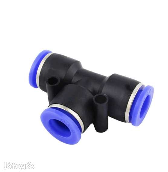 T Gyorscsatlakozó 10mm-es csőhöz (4326)