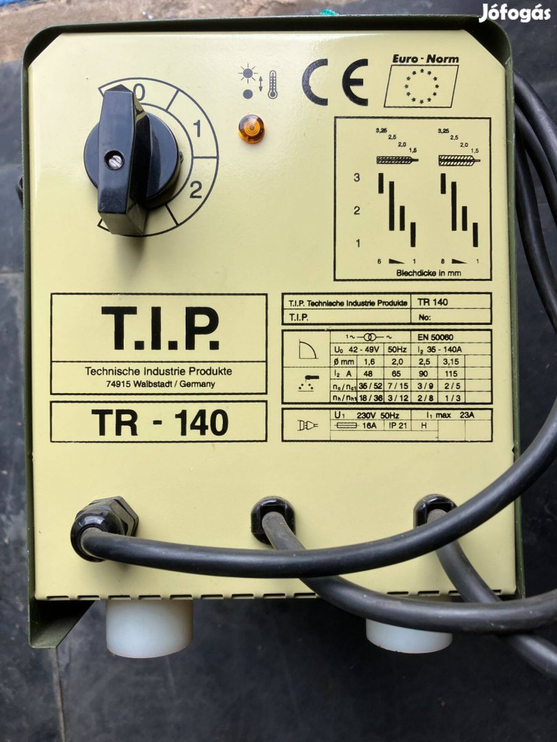 T.I.P. TR -140 Hegesztő készülék