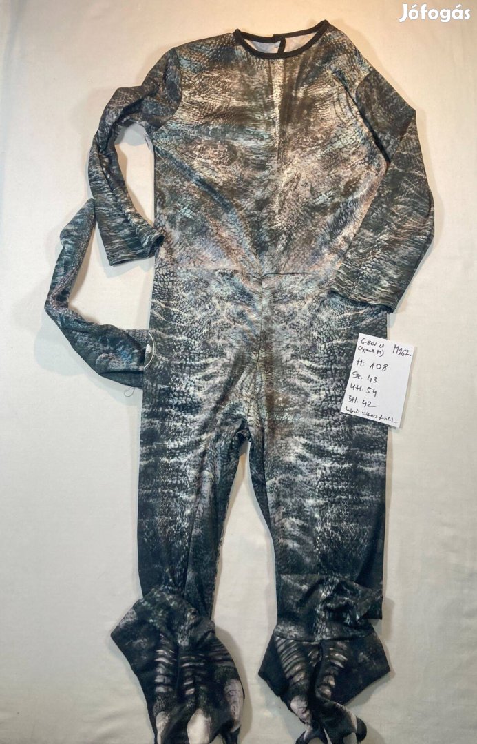 T-Rex jelmez, dinoszaurusz jelmez, Jurrasic Park jelmez 6-8