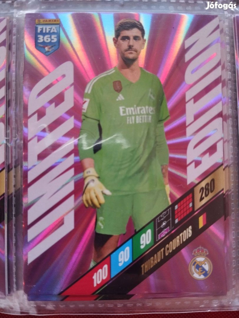 T. Courtois (Real Madrid) FIFA 365 2024 Limited edition focis kártya