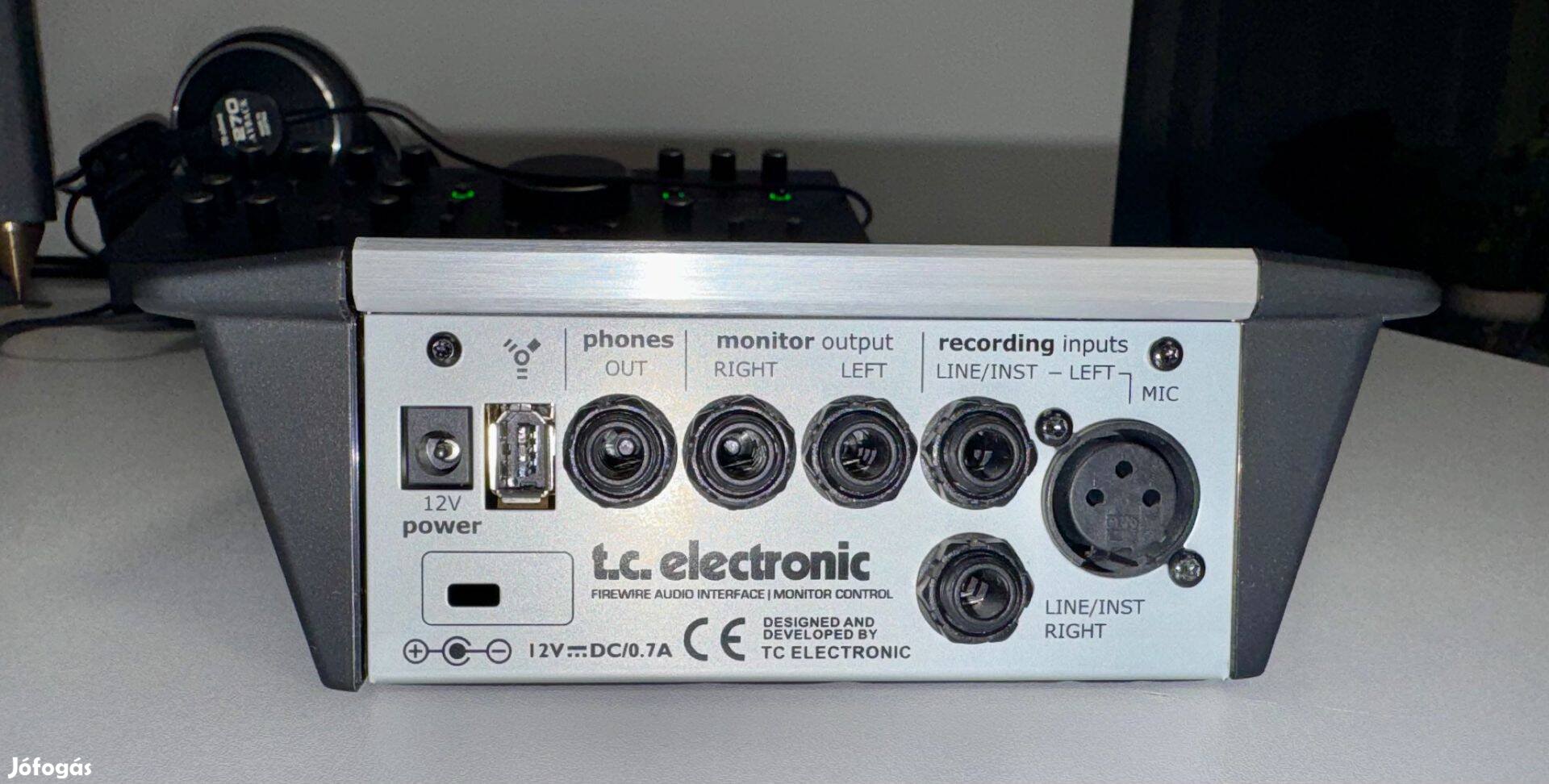 T.c. electronic desktop konnekt 6 Firewire audio interfész