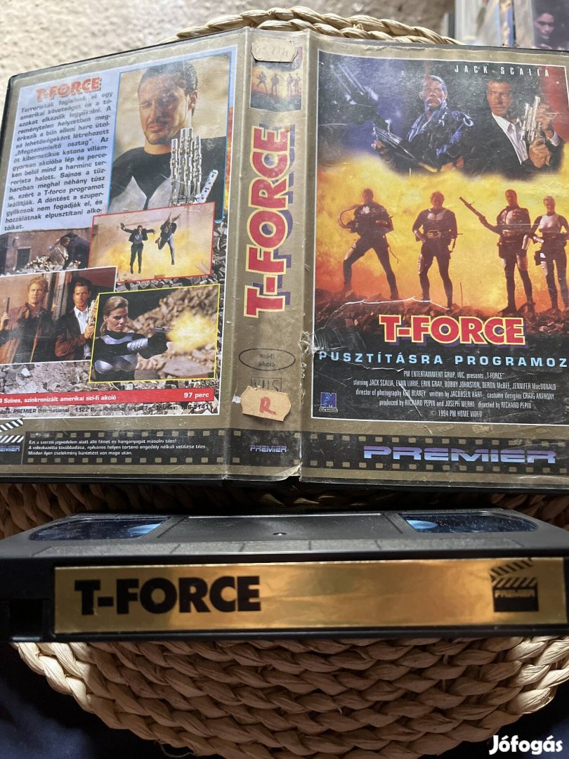 T force vhs.   