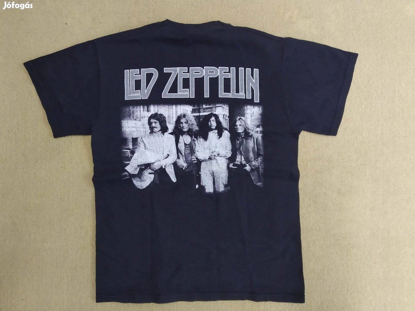 T-shirt LED Zeppelin matrix Sniper polo Pamut S M póló méret