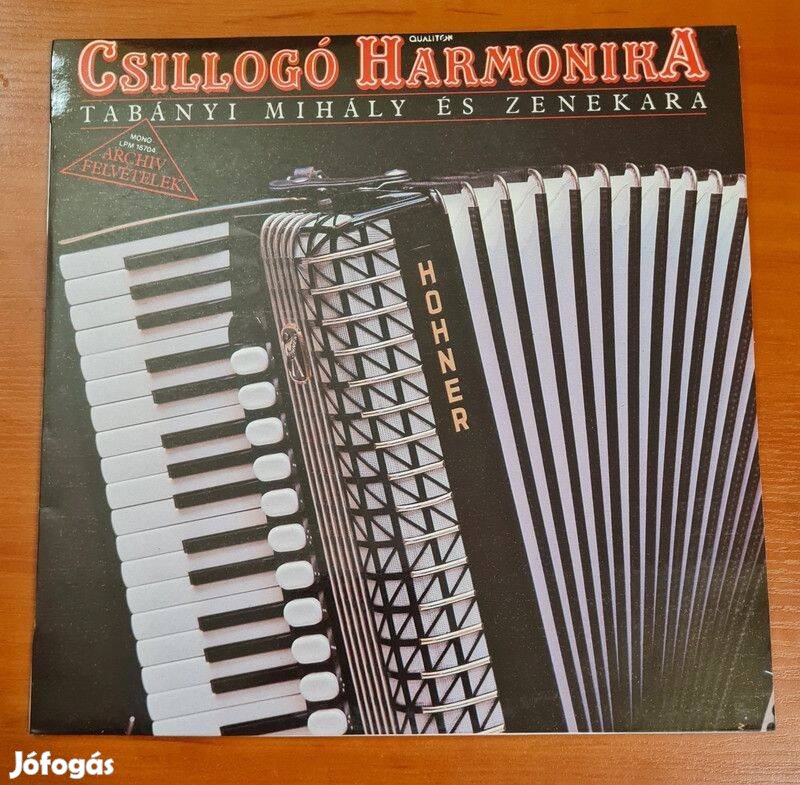 Tabányi Mihály és zenekara - Csillogó harmonika; LP, Vinyl