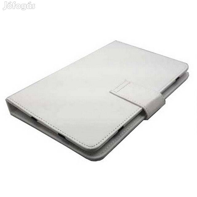 Tablet e-book Mac ipad Tartó Műbőr Tok 7" Fehér ()