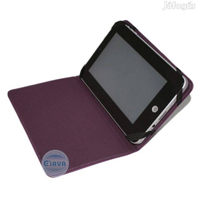 Tablet e-book Mac ipad Tartó Műbőr Tok 7" Lila _