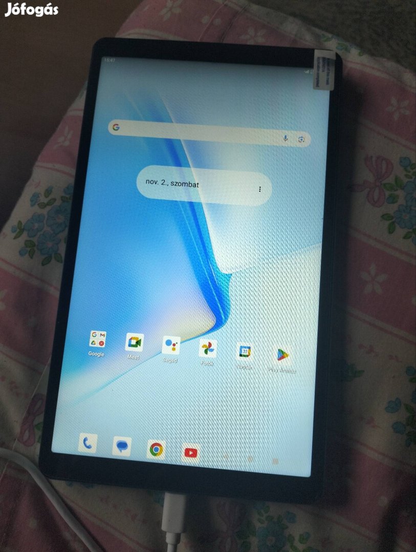 Tablet új állapotban 