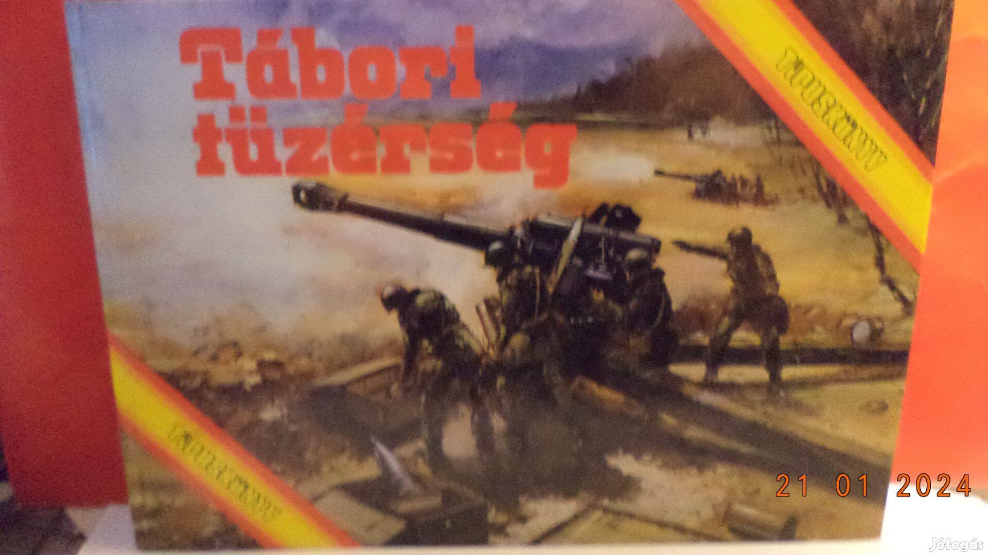 Tábori tüzérség - Típuskönyv