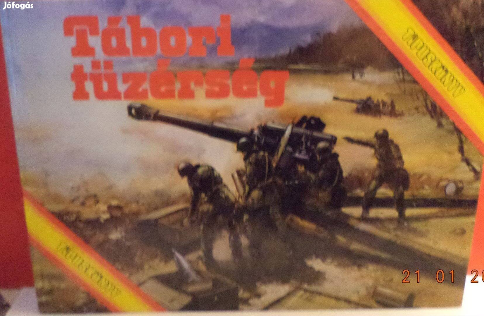 Tábori tüzérség - típuskönyv