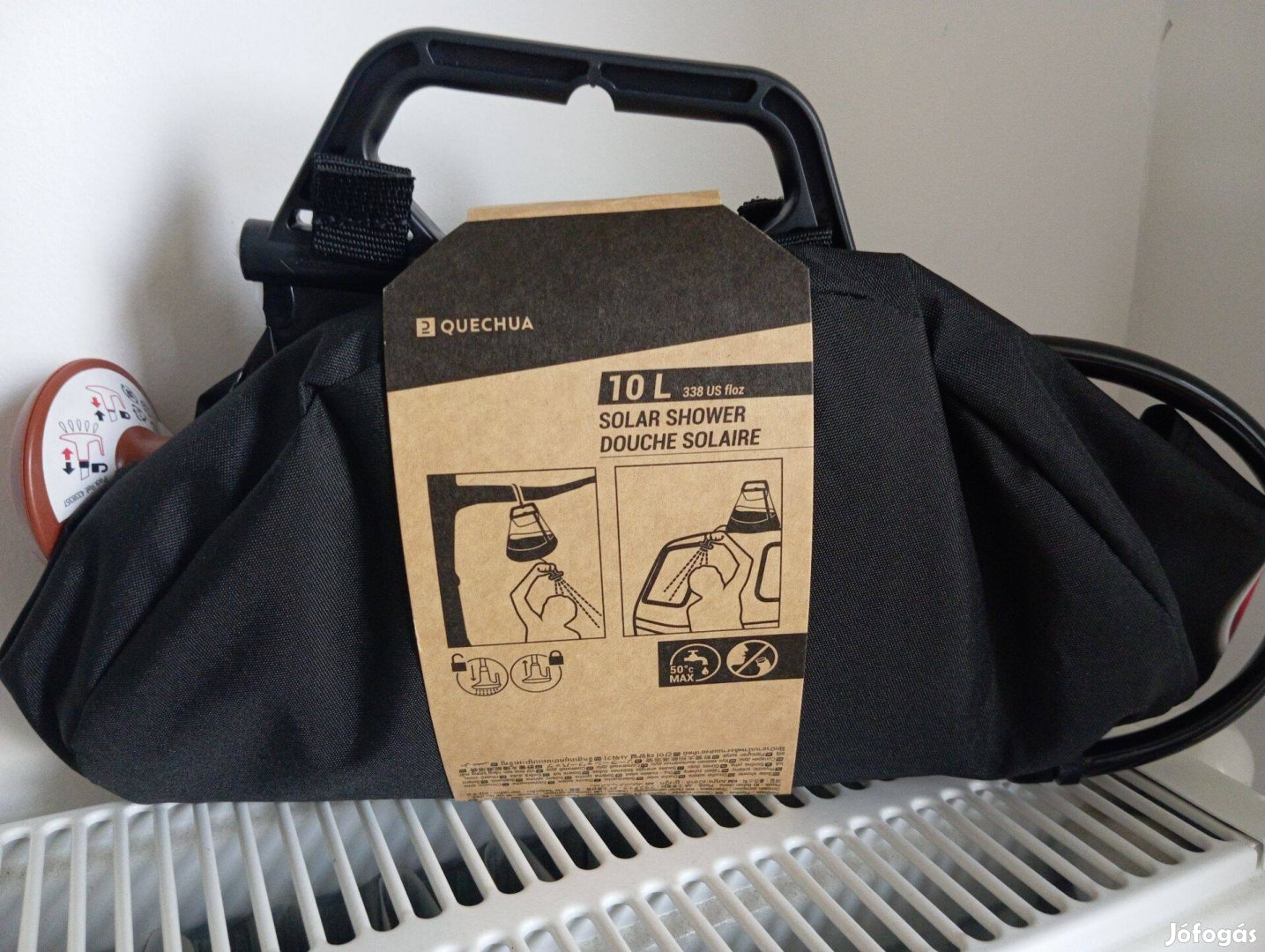 Tábori zuhanytáska kempingezéshez (10 l, Quechua márka)