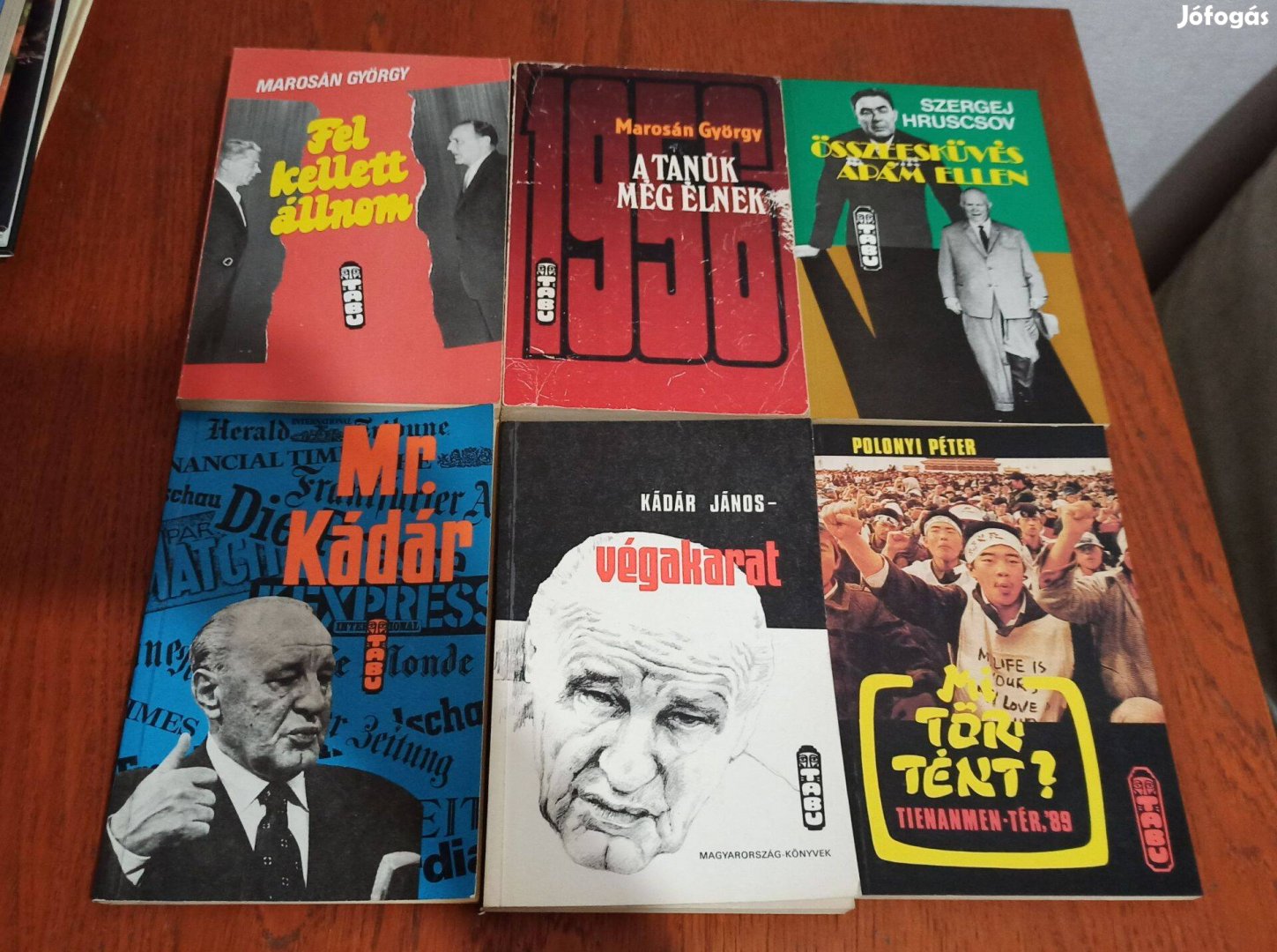 Tabu könyvek sorozat könyvcsomag 6 db könyv