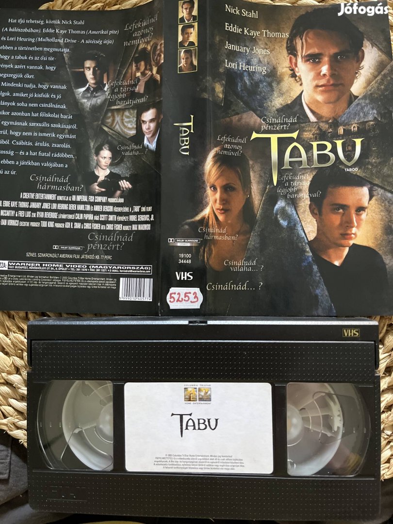 Tabu vhs.   .    