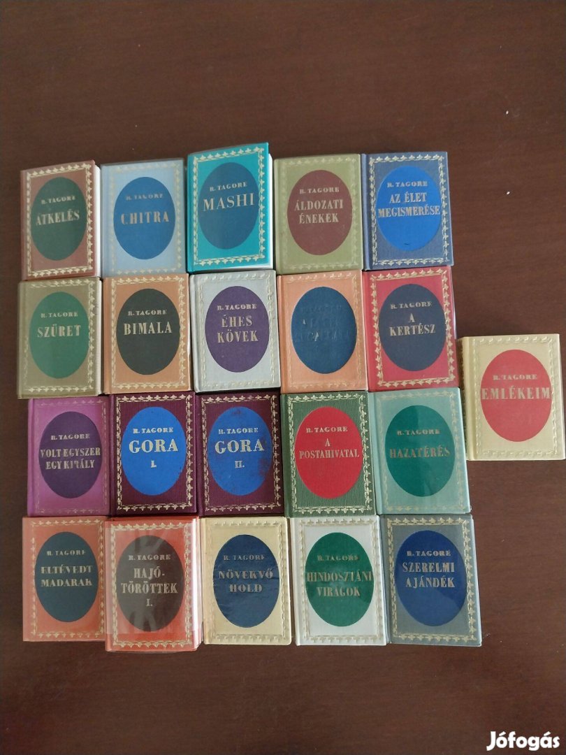 Tagore minikönyvek