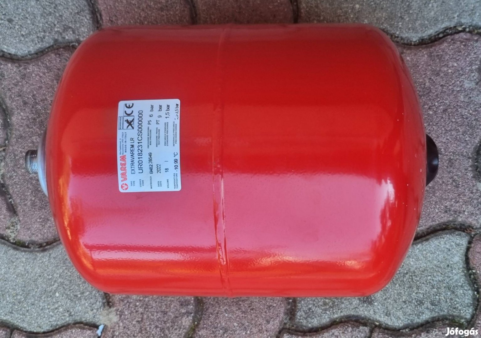 Tágulási tartály 18 L