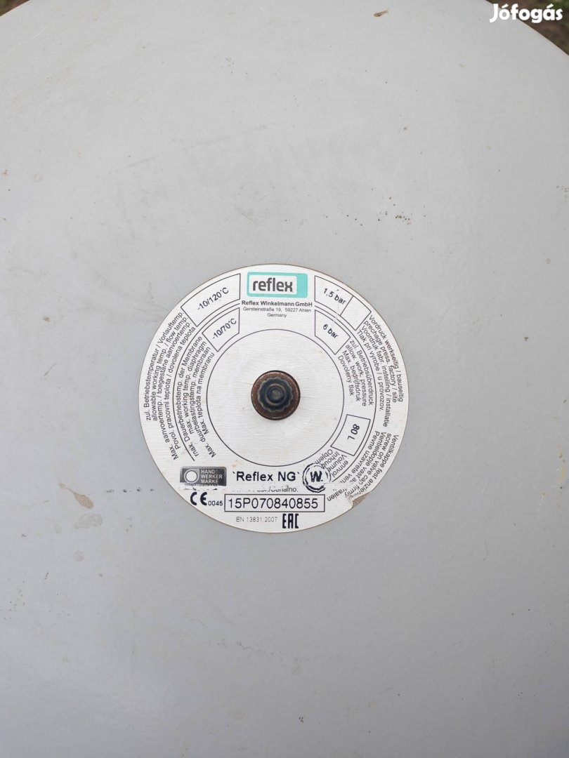 Tágulási tartály eladó