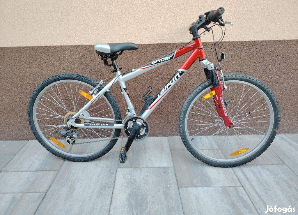 Taifun 26"-OS ALU, MTB teleszkópos kerékpár, Shimano felszereltséggel,