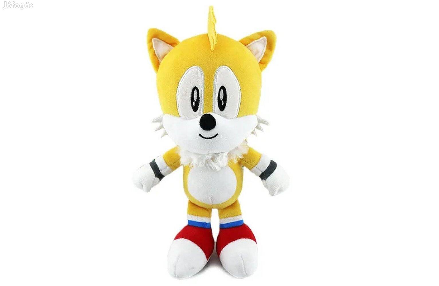 Tails róka jellegű plüss 20 cm - Sonic a sündisznó
