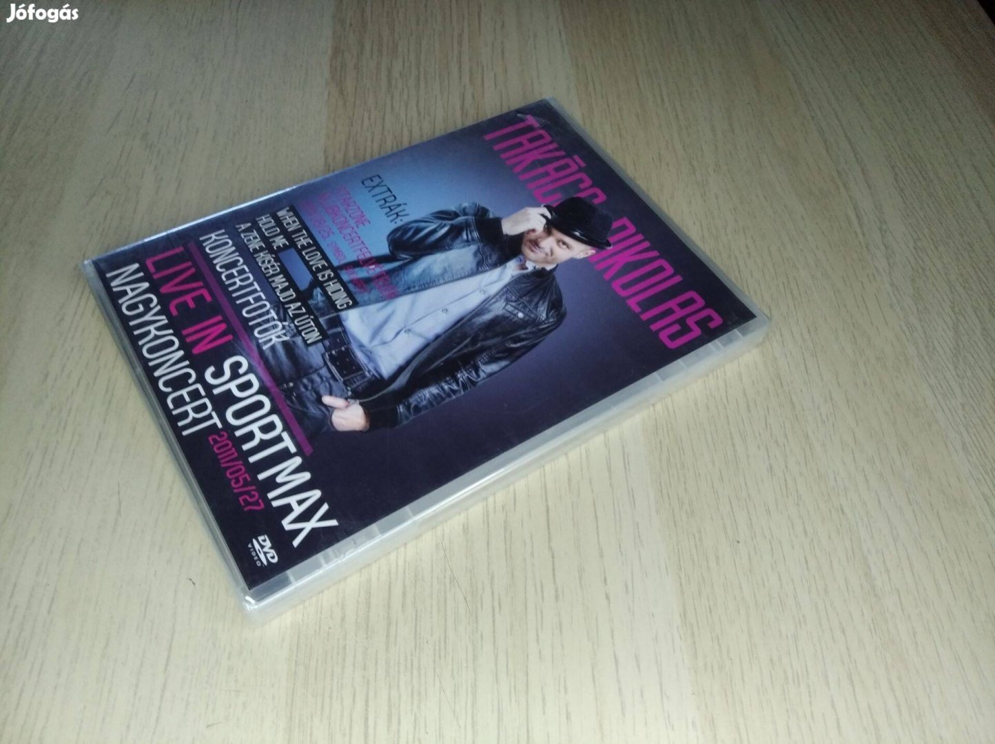 Takács Nikolas - Live In Nagykoncert 20110527 DVD Bontatlan