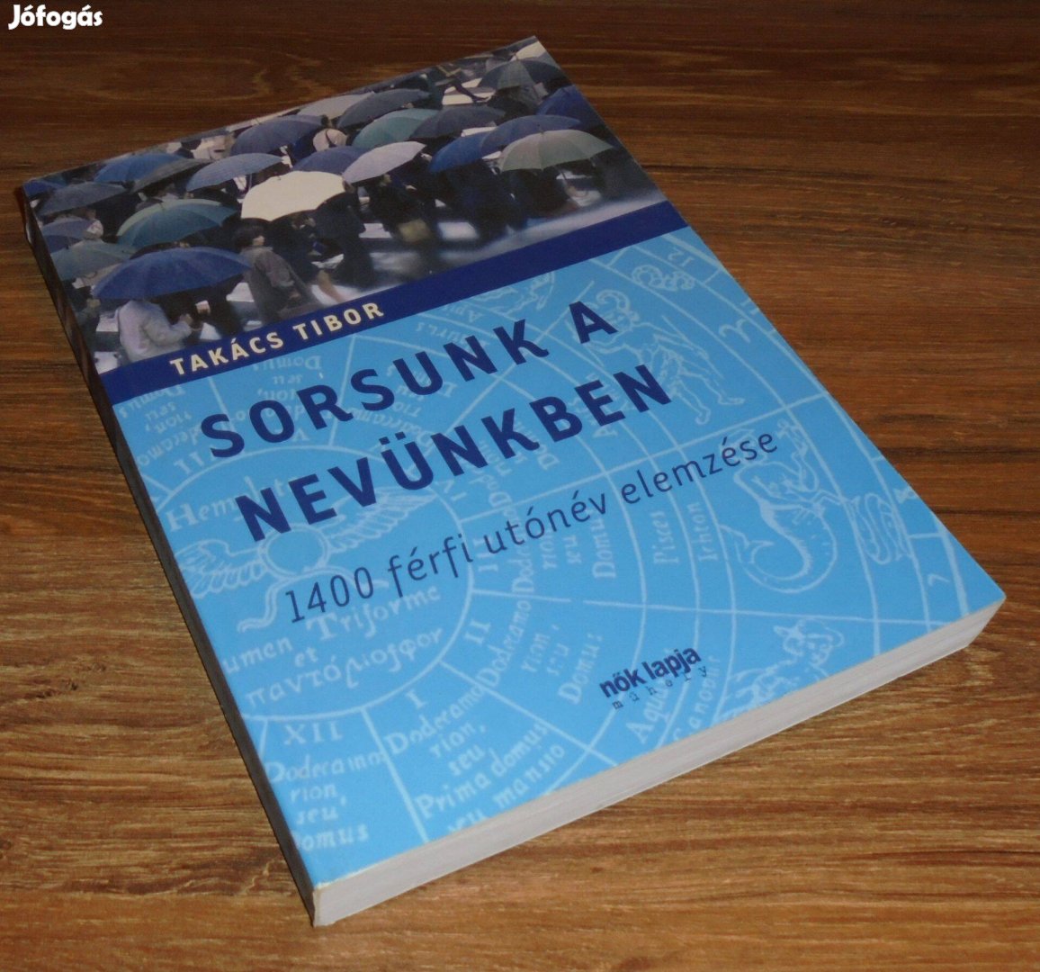Takács Tibor Sorsunk a nevünkben - 1400 férfi utónév elemzése