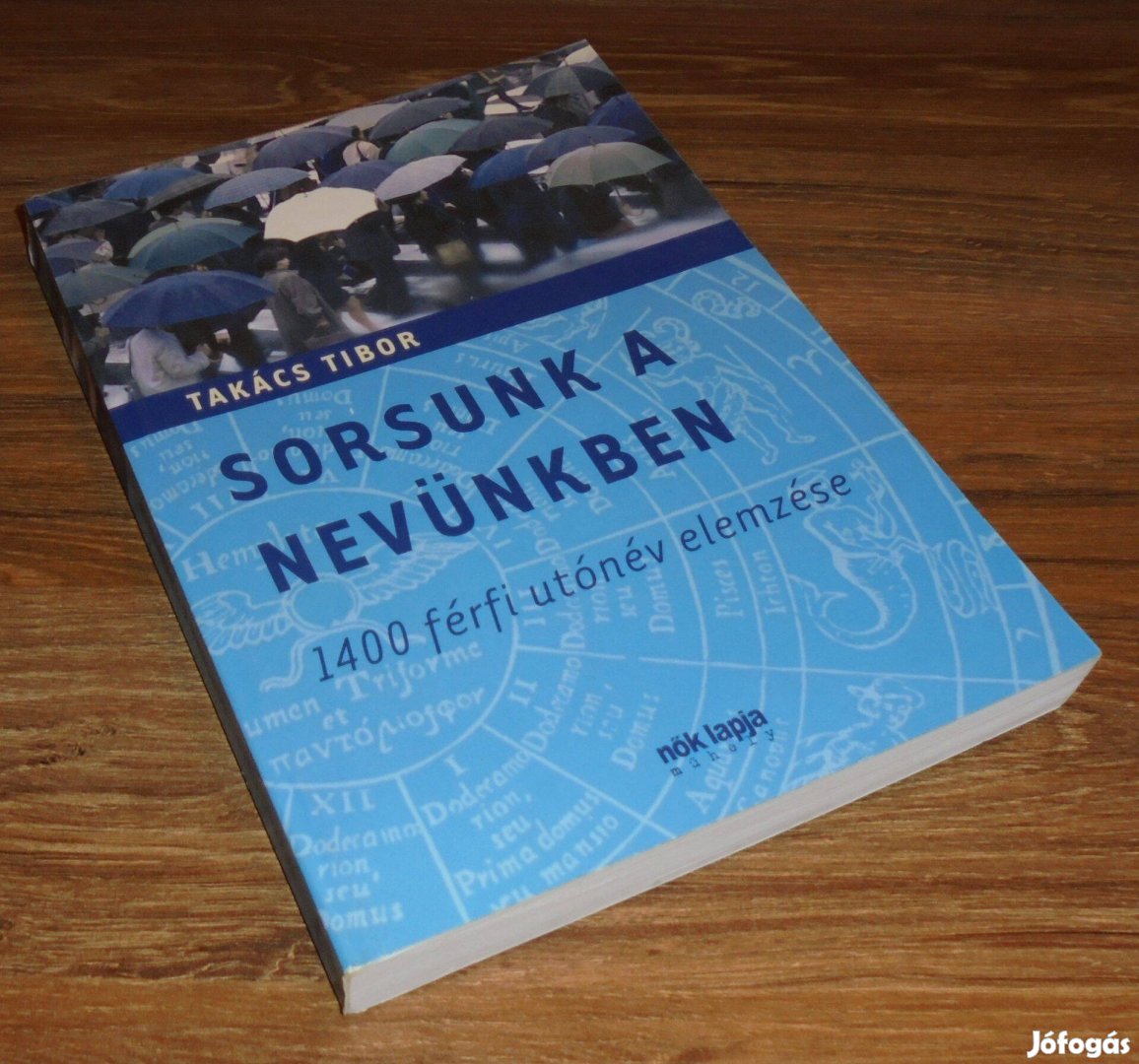 Takács Tibor Sorsunk a nevünkben - 1400 férfi utónév elemzése