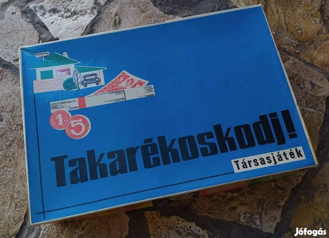 Takarékoskodj! Retro társasjáték