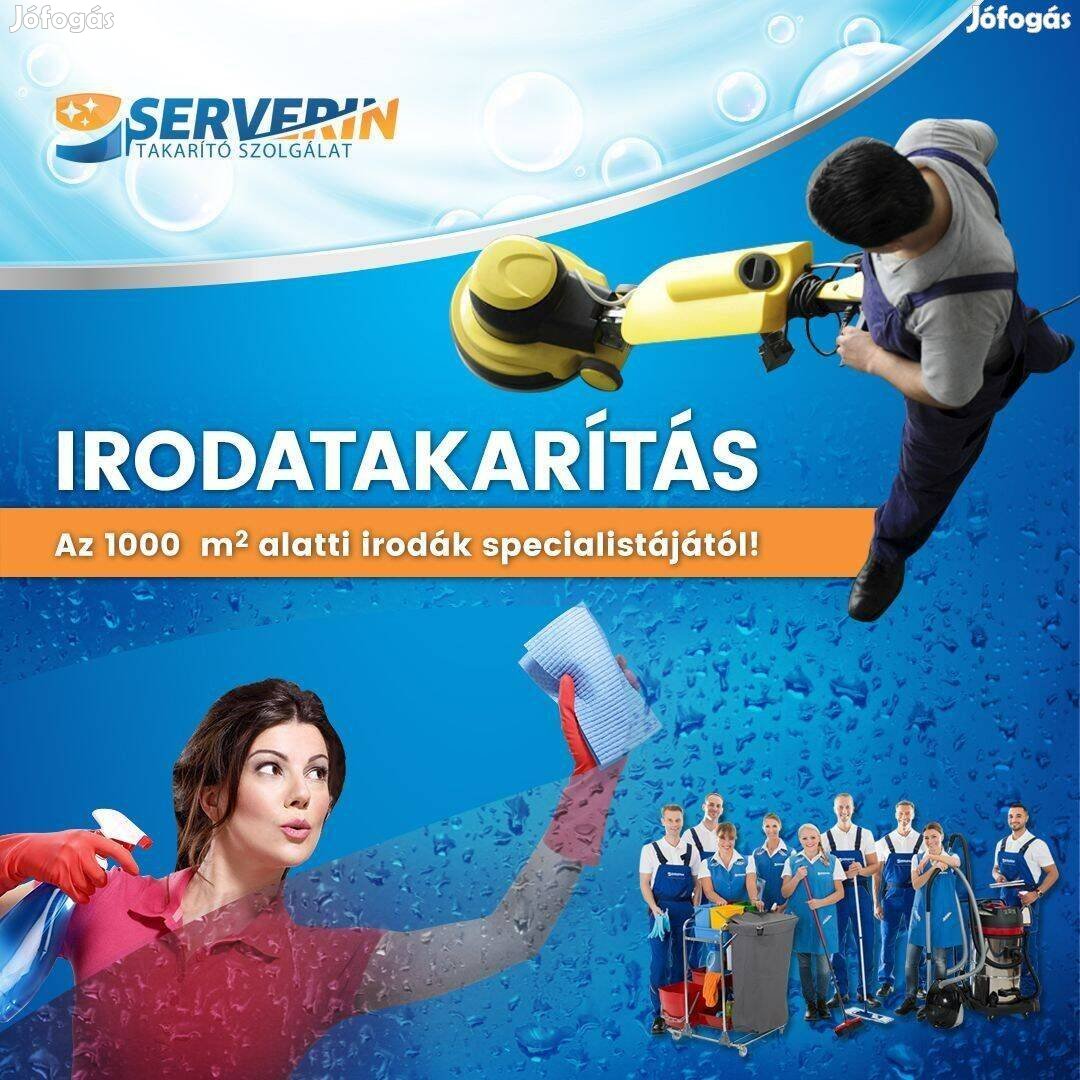 Takarítót keresünk Dunakeszire délutános műszakra